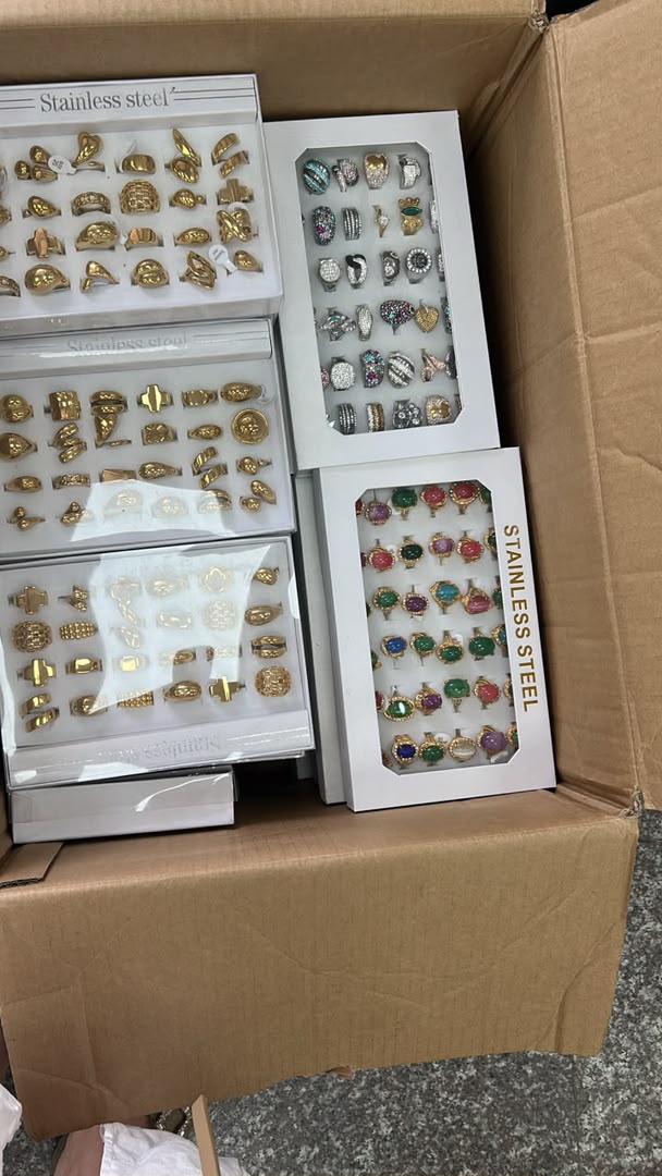Assorted Stainless Steel Rings